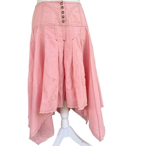 Cherish Skirt SZ Medium Asymmetrical Fairy Cottagecore Vintage Boho Festival - Picture 1 of 5